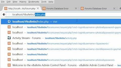 0day Showdown - Vbulletin Post Auth Error Based SQLI