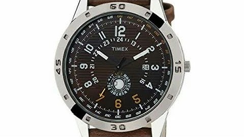 Timex watch TI000U90300 (unboxing video)..