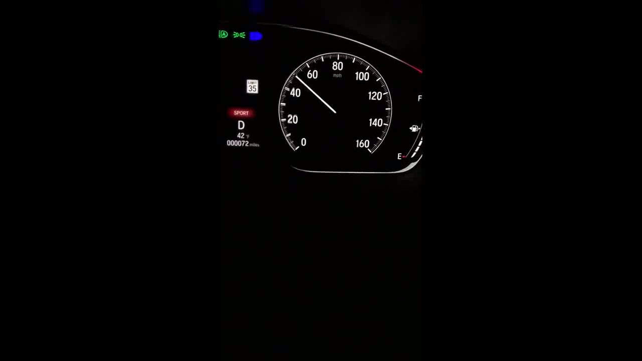 Acceleration honda accord 2.0t 2018 YouTube
