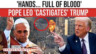 Famous Pope Vs Trump? POTUS Boasts Iran Regime Change; Pontiff Calls Out ‘THOSE WHO WAGE WAR’ Wealth