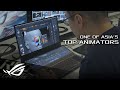 A day in the life of one of asias top animators  rog zephyrus duo 15  rog
