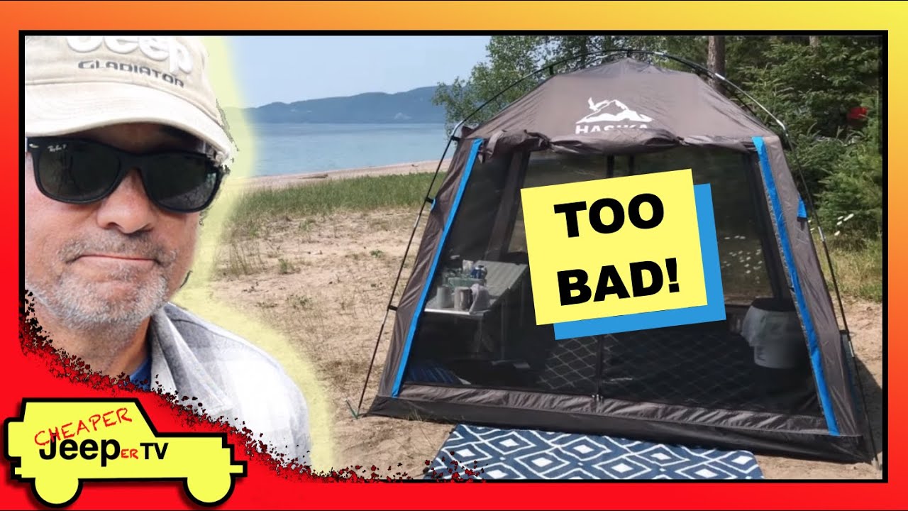 Hasika Screen Tent UPDATE - YouTube