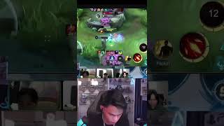 streamer pemula nabrak pemain mdl onic #skylar #mdl #mpl #onic #mlbb