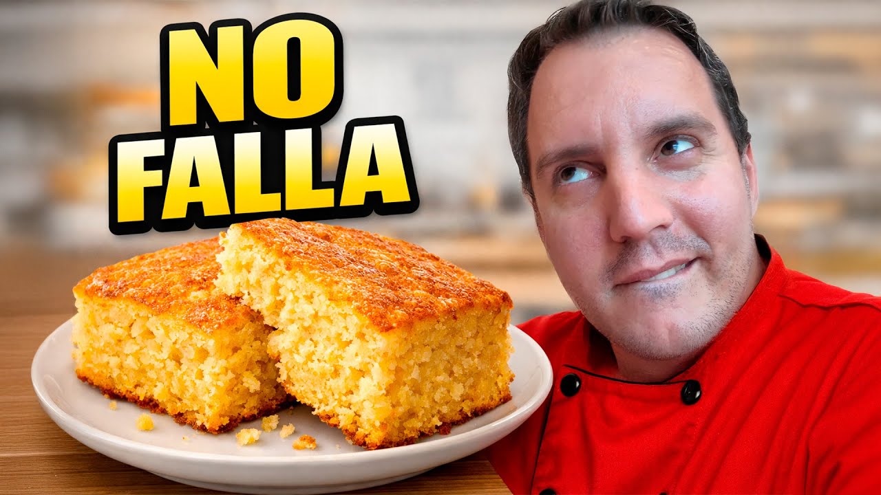 Preparé esto en casa y quedó demasiado bueno | Pan de Maíz Fácil, Barato y Esponjoso 🌽