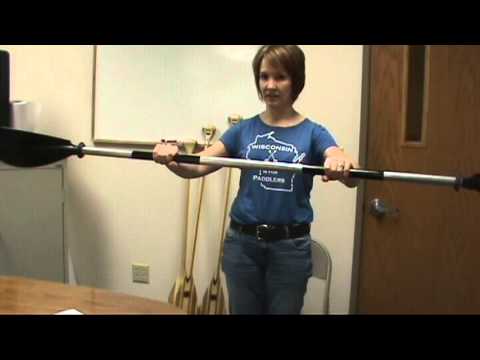 how to size a kayak paddle - youtube