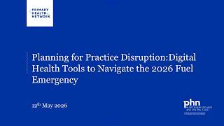 Planning for Practice Disruption: Digital Health Tools to Navigate the 2026 Fuel Emergency