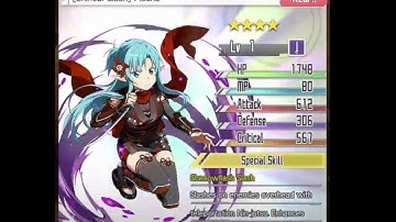 Shinobi Slash Asuna - SAO: MD Gameplay