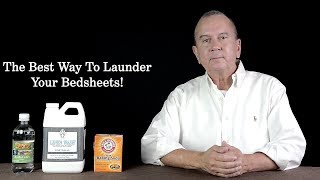 The best way to wash or launder your bedsheets!