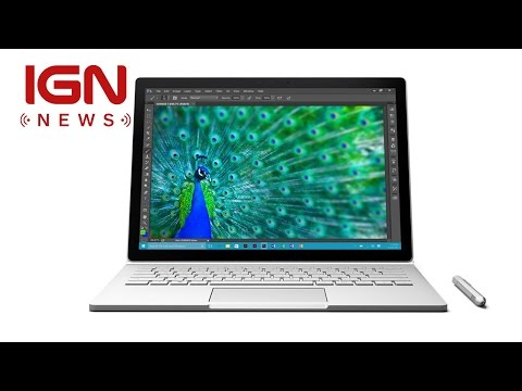 Microsoft Announces Surface Book Laptop - IGN News