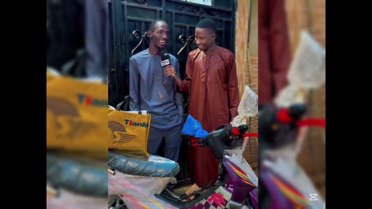 ENFIN SK NATION A EU UNE MOTO MERCI AU DONATEUR 🤣😅❤️