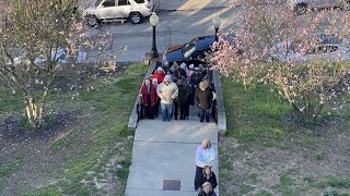 Praying the Steps at Holy Immaculata Church
