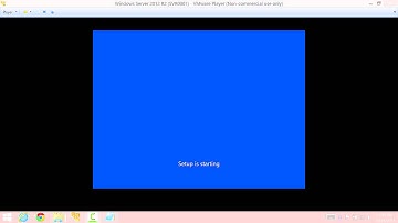 Create A Windows Server 2012 R2 VM Using VMWare Player