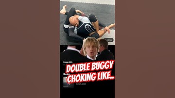 What do you say during a double buggy choke? #jiujitsu #buggy