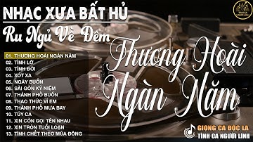 THƯƠNG HOÀI NGÀN NĂM ➤ LK Nhạc BOLERO Trữ Tình MỚI NHẤT 2026 - Nhạc Xưa DIỄN QUÂN Nghe Cực Êm TAI