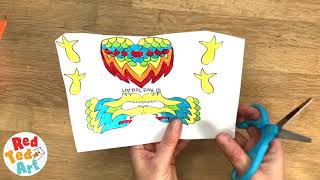 Printable Dragon Chocolate Bar Gift