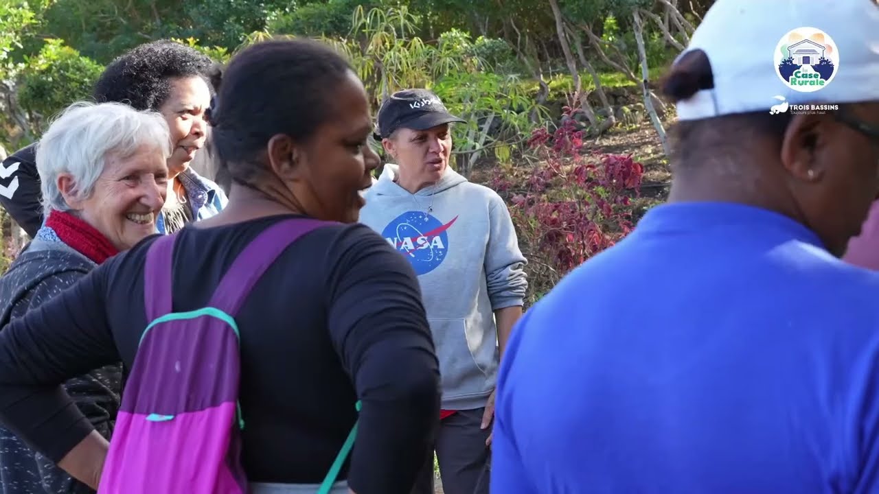 La CASE RURALE de TROIS BASSINS - Visite Apprenante LE PIED À L'ETRIER / Opération Ville à Croquer