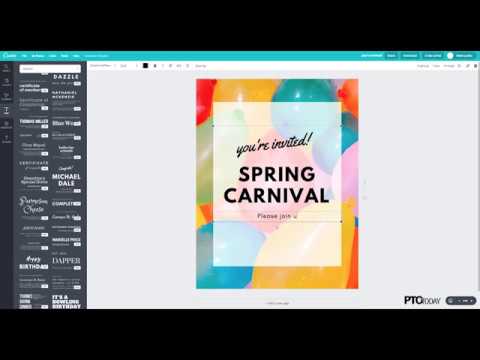 how to make a simple flyer