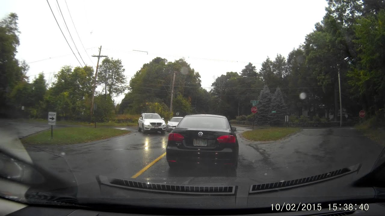 Dashcam Accident Weston MA YouTube