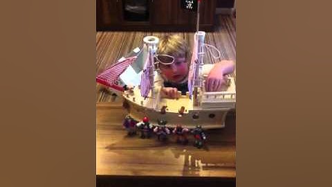 paragon wooden pirate ship