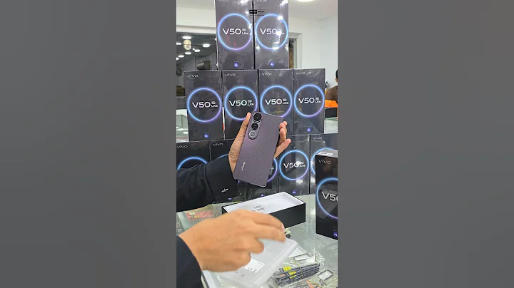 Vivo V50 Lite Unboxing In Black Color #smartphone #shorts #phoneswalay