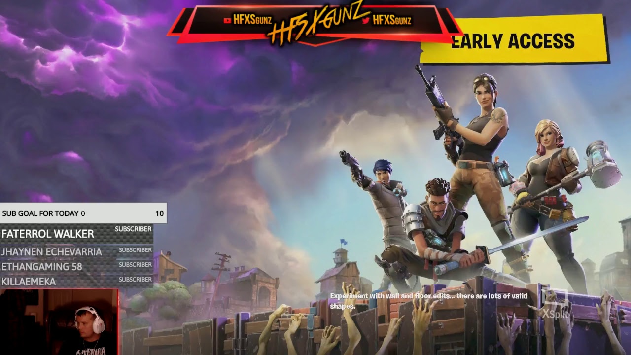 FORTNITE ALL NIGHT, multistream on MIXER