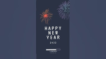 Happy New Year WhatsApp Status Video