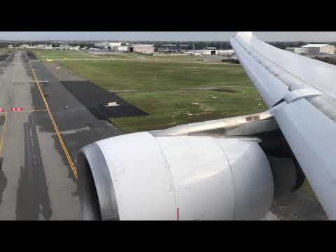 A330 Full Thrust Reverse..