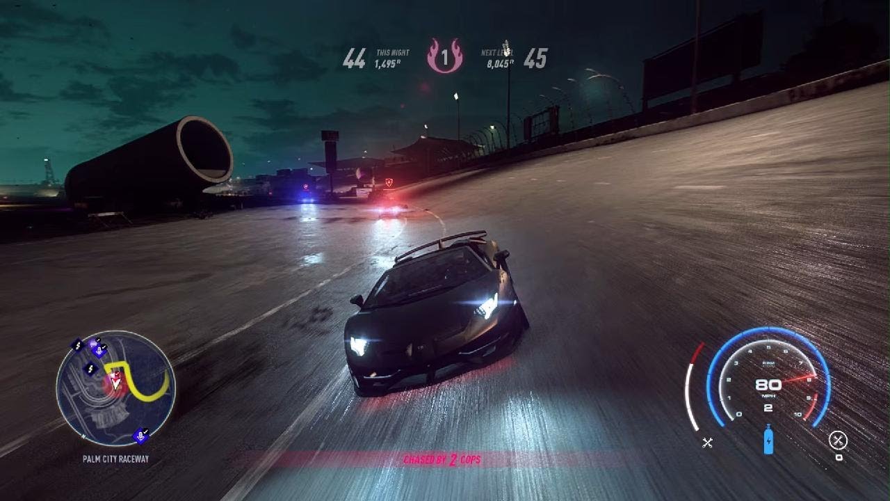 INSANE COP CHASE IN NFS HEAT!