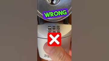 Easy Key Safe 🔒 HACK! #howto #hack #security #military #tips #viral #lockpicking #diy