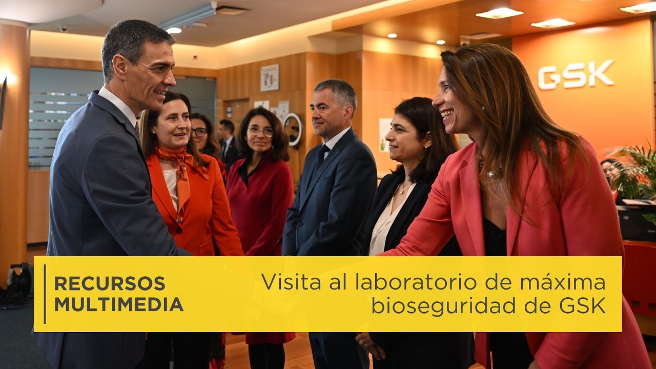 Visita al laboratorio de máxima bioseguridad de GSK | Recursos multimedia