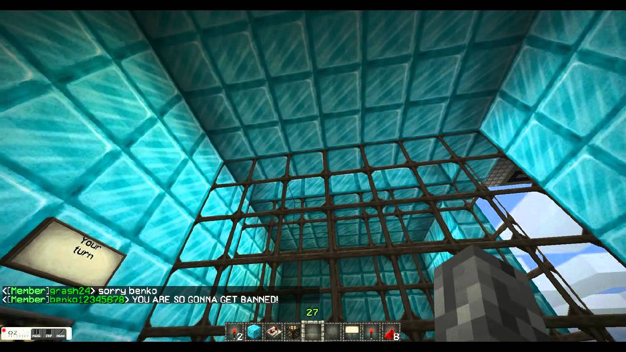 Minecraft connect-four