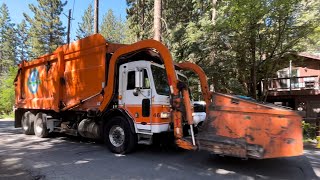 South Tahoe Refuse: Peterbilt 320 Heil Front Loader with Carry Can! by Garbage Trucks of California 5,690 views 1 year ago 17 minutes