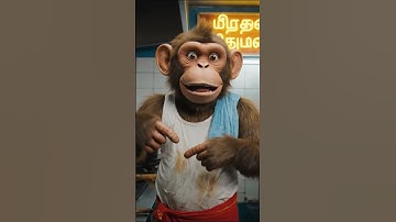 Ai Monkey Cooking Vlog | Veo 3 tutorial tamil | ai monkey vlog tamil | #aitamil