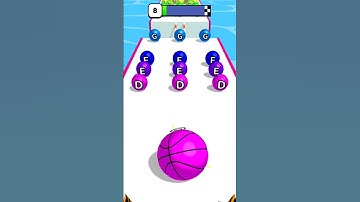A-Z Run 🏀 Satisfying Mobile Game 2023 🏀 Level 8 #satisfying