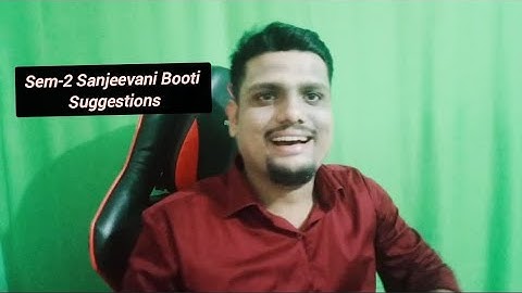 Sem-2 Ccf Sanjeevni Booti Suggestions| Calcutta University Bcom