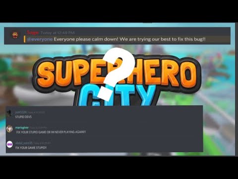 Roblox Superhero City Shut Down Explanation Youtube - why superhero city is shutdown roblox