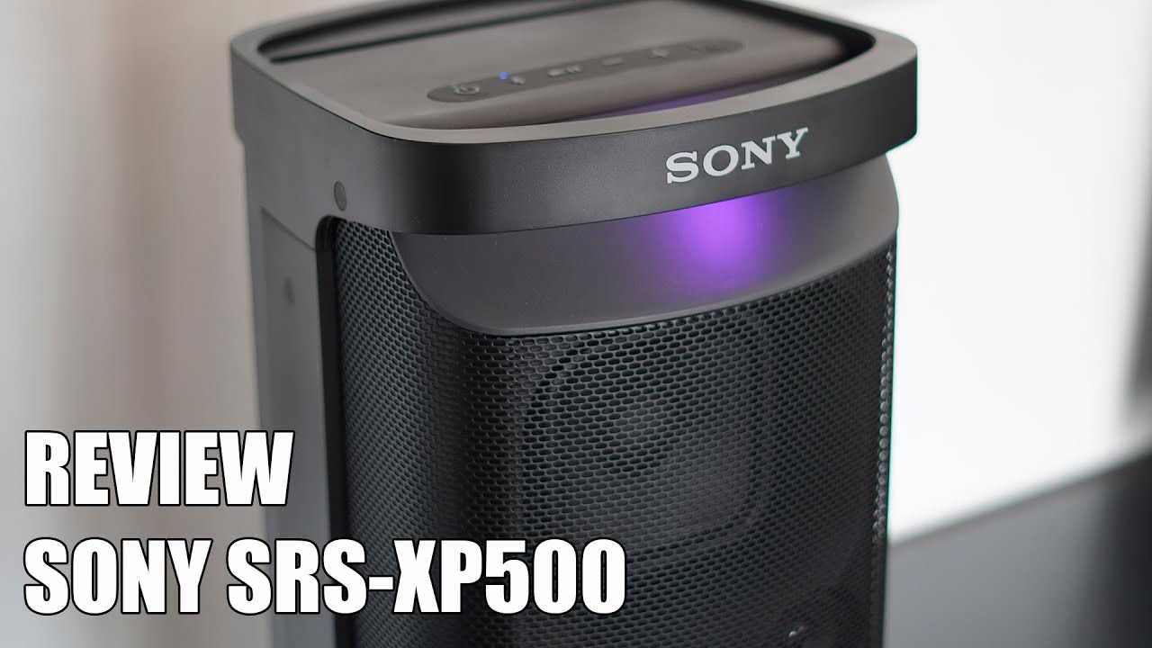Sony SRS-XP500 Review - Party Bluetooth Speaker 