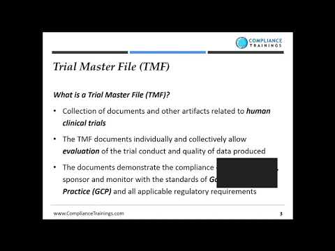 Trial Master File TMF – Clinical Trial Systems and FDA Expectations