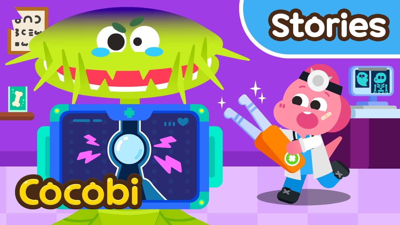 What's Stuck Inside the Venus Flytrap?😱 Monster Hospital Cartoon