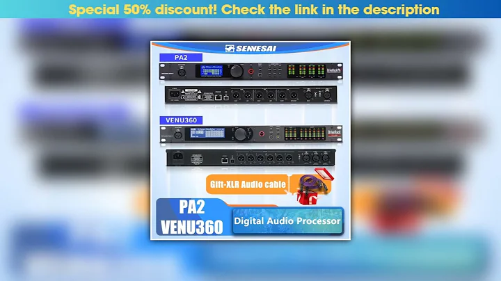 Unboxing PA2 / Venu360 DriveRack Professional Digital Audio Processor，Compatible Original Software•