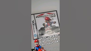 Mario Kart DS Start Up Intro Variations #shorts #mariokartds