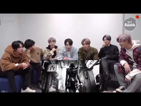 BTS Reaction LISA LALISA MV SOLO 