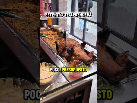 El cerdo asado más barato de Edimburgo 🐷 #edimburgo #viajes #comida