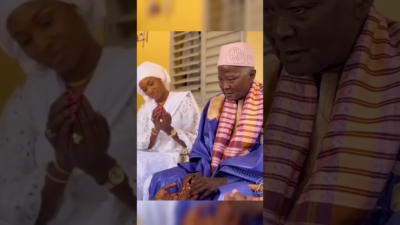 President Bassirou Diomaye Faye  rend visite à son Père😍❤️