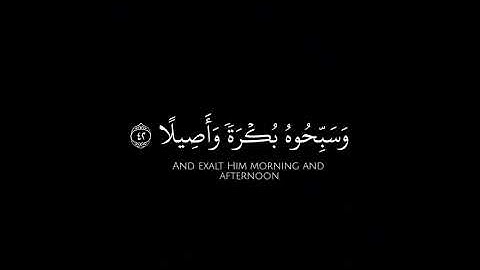 سورة الاحزاب | تلاوة خاشعة ومؤثرة بصوت الشيخ ياسر الدوسري.