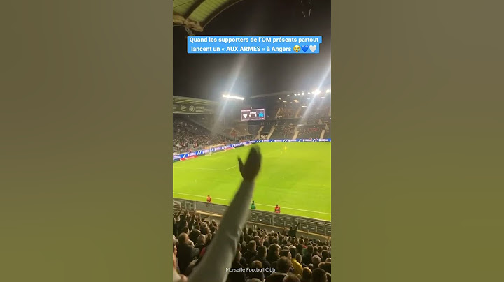 Angers 0-3 OM | Quand tout le stade reprend le « Aux armes » des supporters marseillais !👀