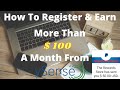 How to register &amp; Earn over 100$ a month from ySense website with 💰💰💰 Payment Proof 💰💰💰