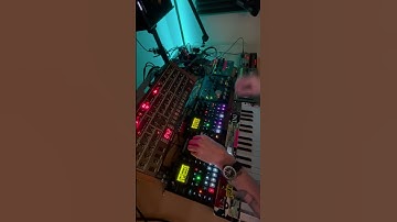 The only way I’ll ever make music #dawless #synths #elektron #analogsynth #digitakt #synthwave