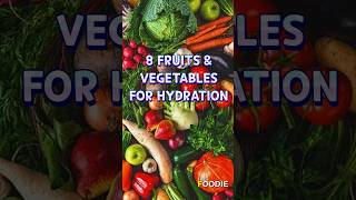 8 fruits & vegetables to CONSUME for hydration #shorts #hydration #fruits #vegetables