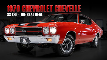 ORIGINAL MATCHING NUMBERS LS6! 1970 Chevrolet Chevelle SS LS6 - The Ultimate LS6